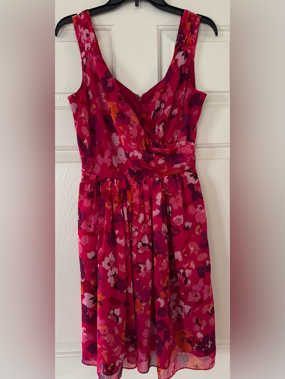 Express Floral V-Neck Sleeveless Dress size 6